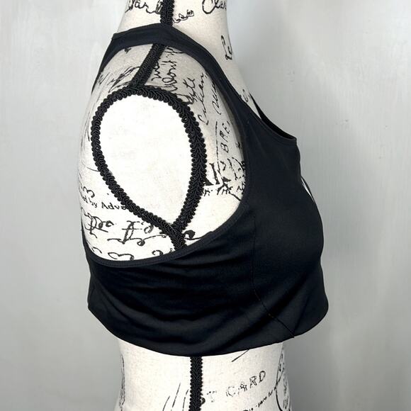 Nike Women's Black Racerback Sports Bra size XL - Picture 5 of 8
